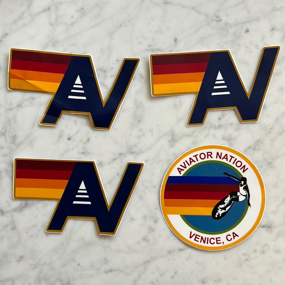Aviator Nation Stickers New